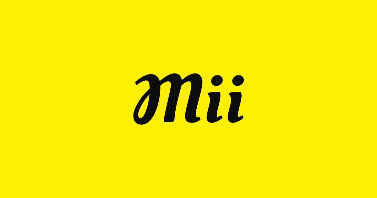 Miiオフィシャルウェブサイト